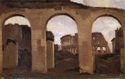 Corot Camille The Theater oil painting